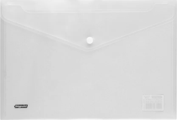 Bigpoint Çıtçıtlı Dosya A4 Şeffaf - Image 1