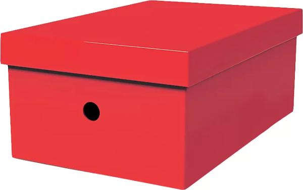 MAS 8226 RAİNBOW KARTON BÜYÜK BOY ARŞİV KUTUSU KIRMIZI - Image 1