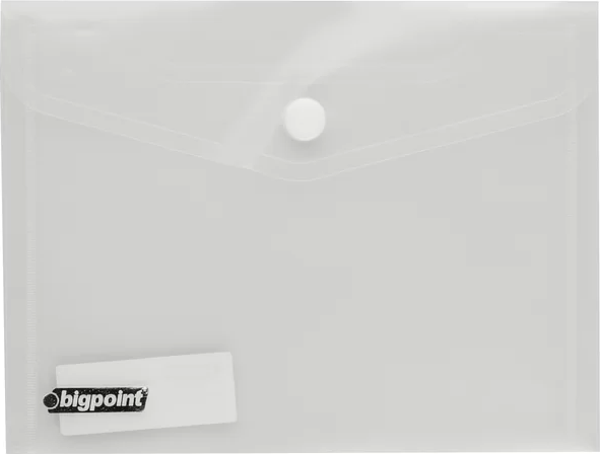 Bigpoint Çıtçıtlı Dosya A6 Şeffaf - Image 1