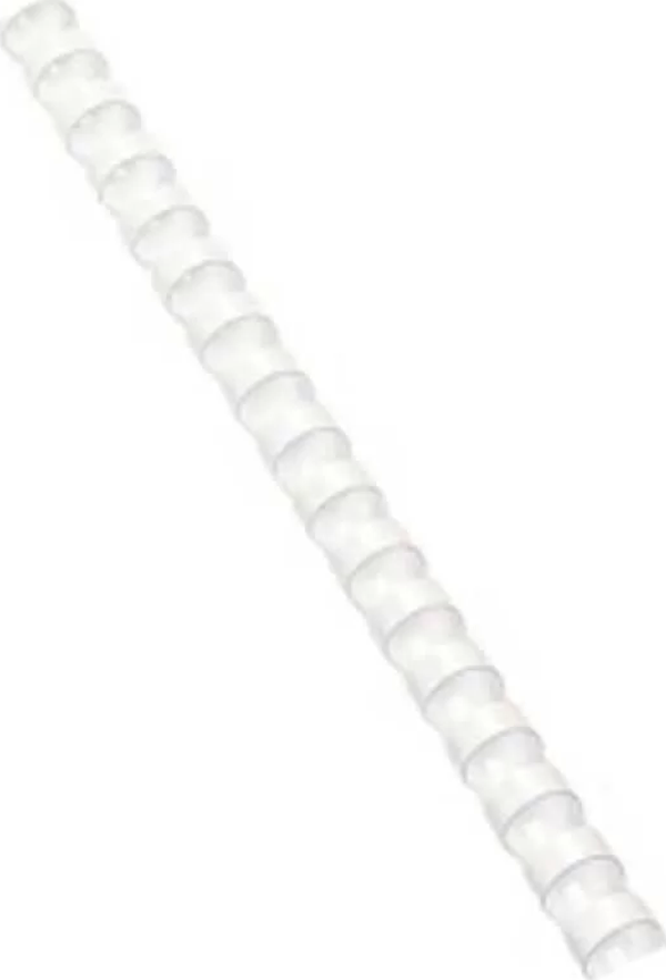 Sarff Plastik Spiral Delux 16 mm 100'lü Beyaz - Image 1