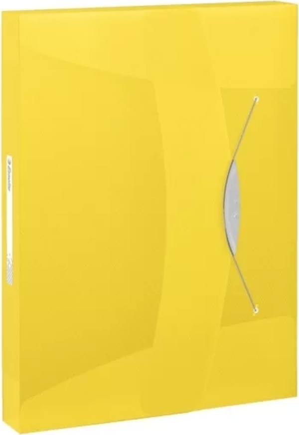 ESSELTE 6240 VİVİDA İNCE LASTİKLİ DOSYA SARI - Image 1