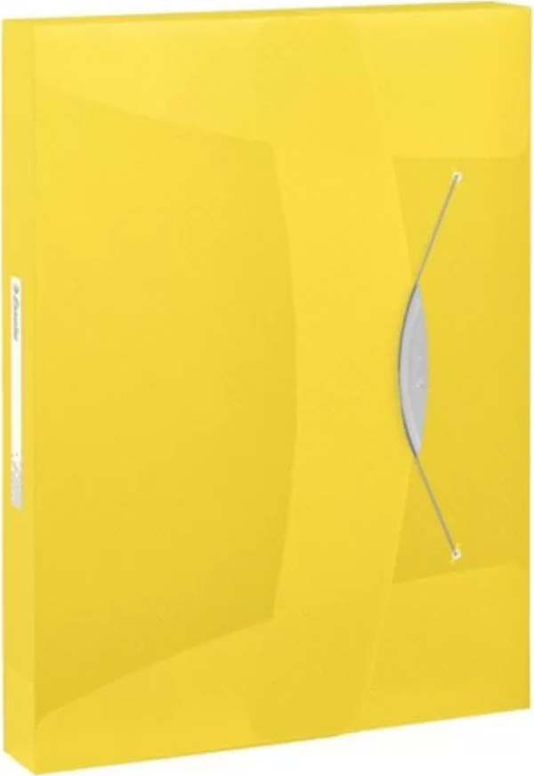 Esselte 6240 Vivida Sarı Lastikli Kalın Dosya - Image 1