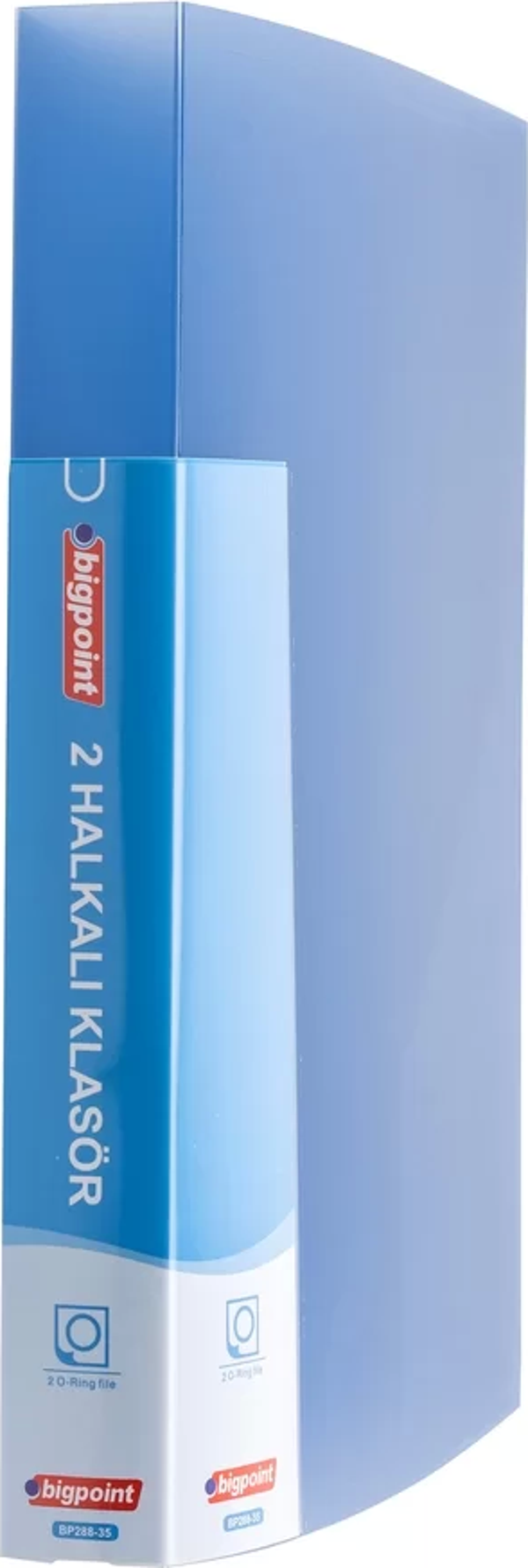 Bigpoint 2 Halkalı Klasör Mavi - Image 1
