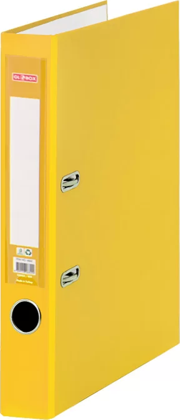 GLOBOX 6843 DAR BÜRO KLASÖRÜ SARI - Image 1