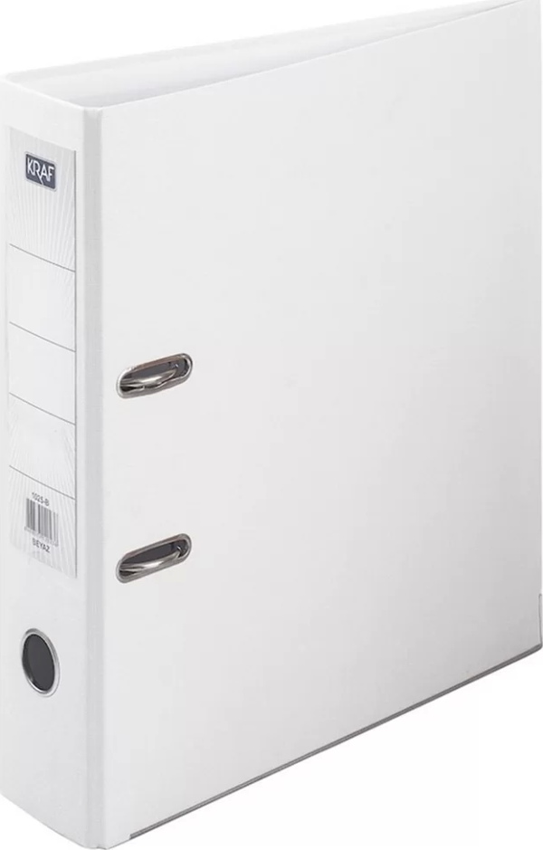 KRAF BÜRO KLASÖRÜ GENİŞ 1025 BEYAZ - Image 1