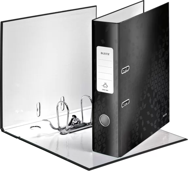 Leitz 1005 Geniş Klasör WOW Metalik Siyah - Image 1