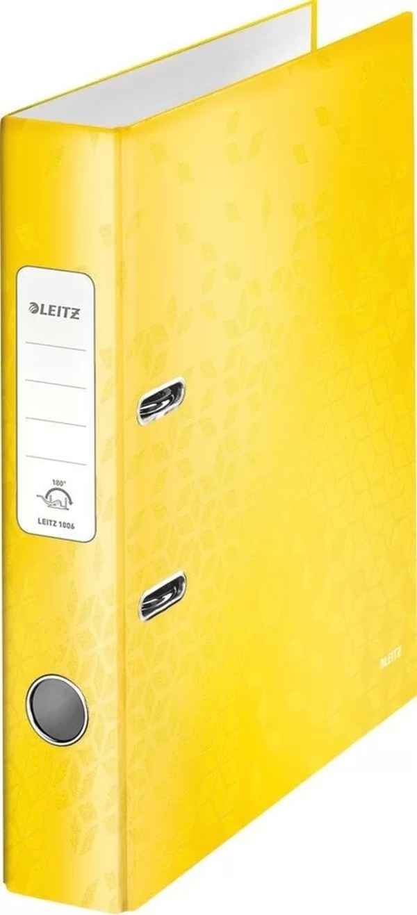 Leitz 1006 Dar Klasör WOW Metalik Sarı - Image 1