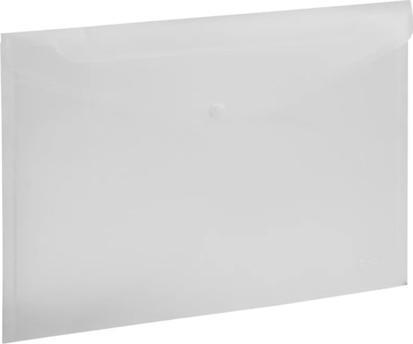Kraf 1209 Şeffaf Çıtçıtlı A4 Dosya (12 li Paket) - Image 1