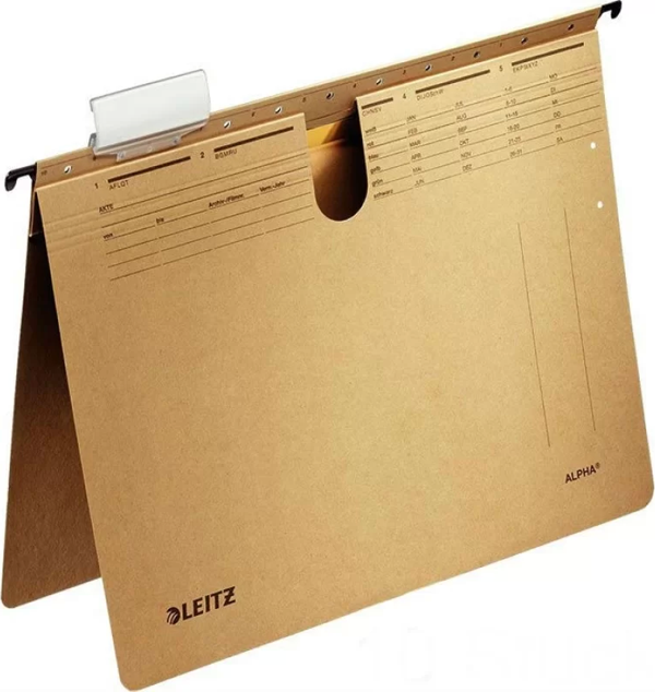 Leitz 1914 Alpha Telli Askılı Dosya (10 lu) - Image 1