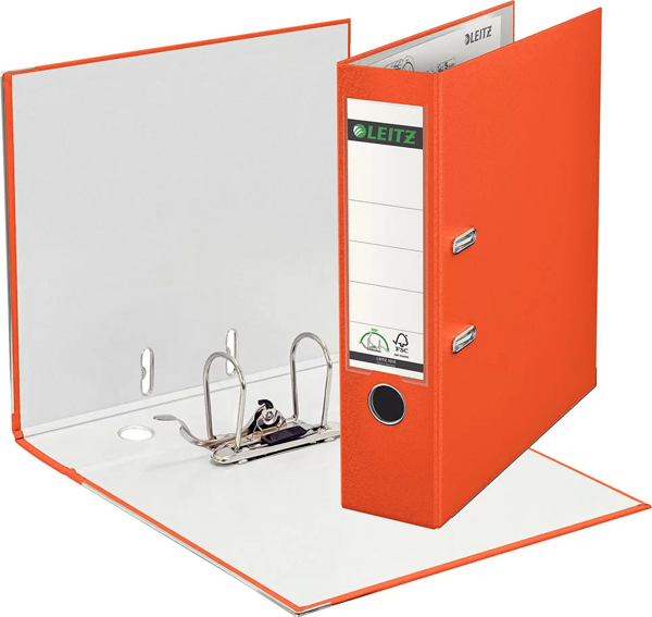 Leitz 1010 Turuncu Geniş Plastik Klasör - Image 1