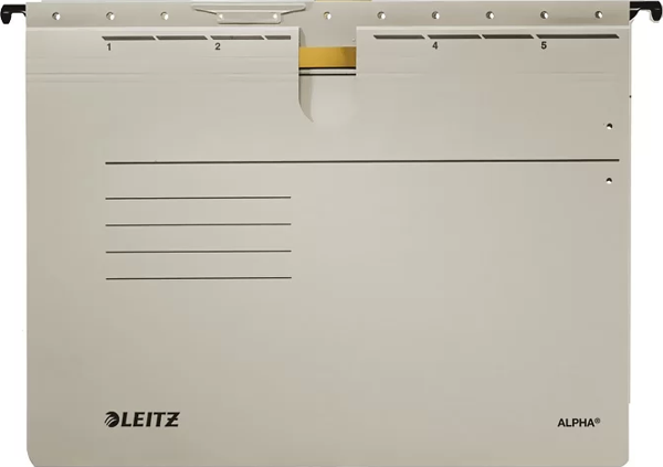 LEİTZ 1984 ALPHA TELLİ ASKILI DOSYA GRİ 25Lİ - Image 1