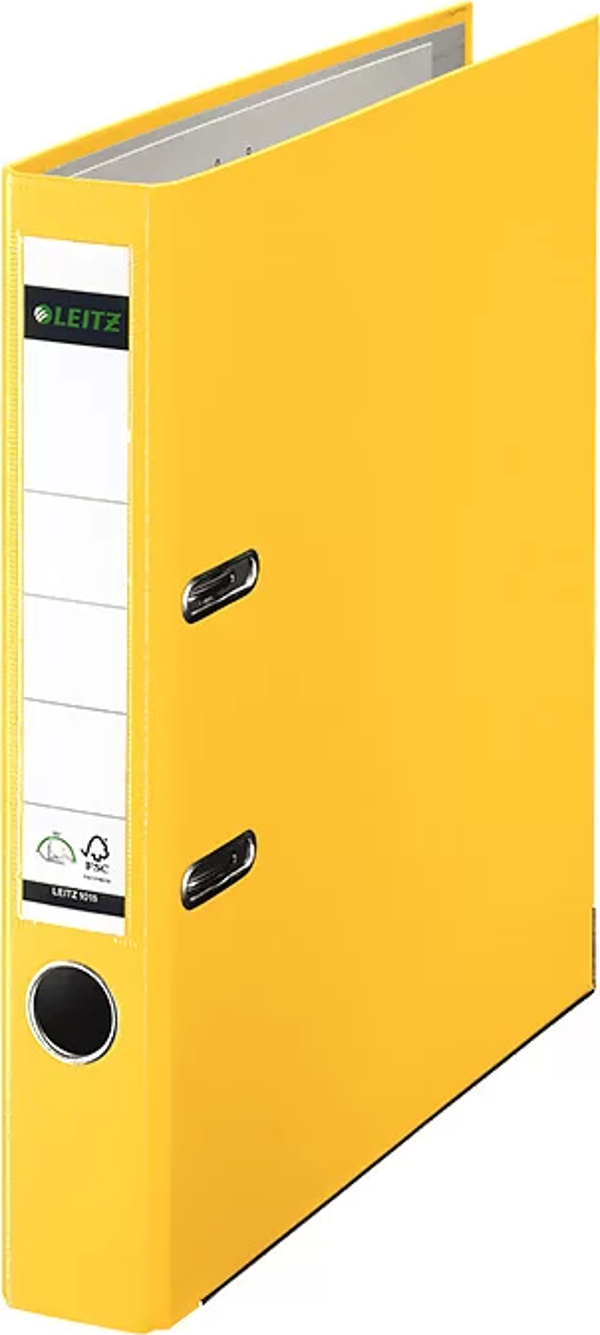LEİTZ 1015 DAR BÜRO KLASÖRÜ SARI - Image 1