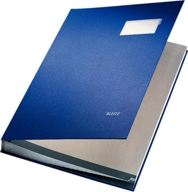 Leitz 5700 Mavi İmza Dosyası (20 Bölmeli) - Image 1