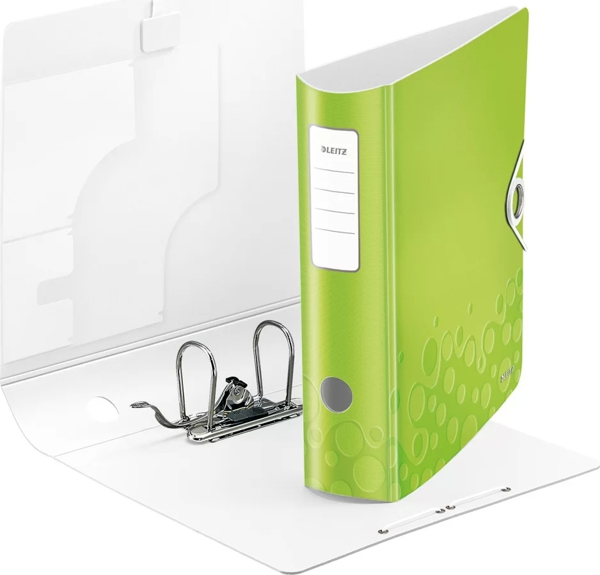 Leitz 1106 Active WOW Yeşil Lastikli Geniş Klasör - Image 1