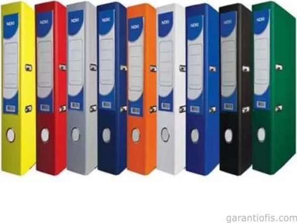 NOKİ 56412 Plastik Dar Siyah Klasör - Image 1