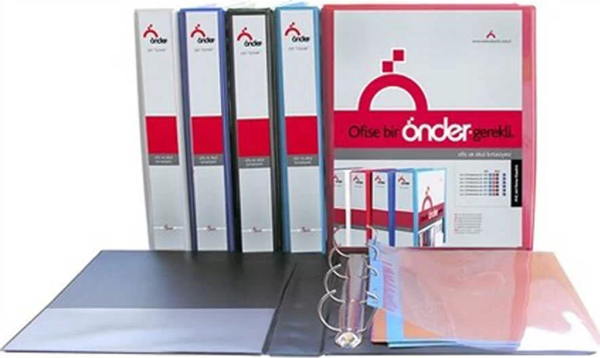 Önder Firma Kls A4 Sırt 3 cm 4D Mekanizma Siyah - Image 1