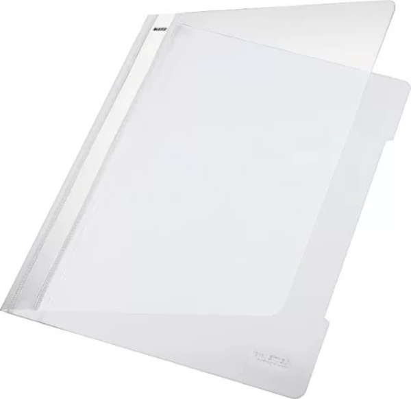 Leitz 4189 Beyaz Plastik Telli Dosya (50 li Paket) - Image 1