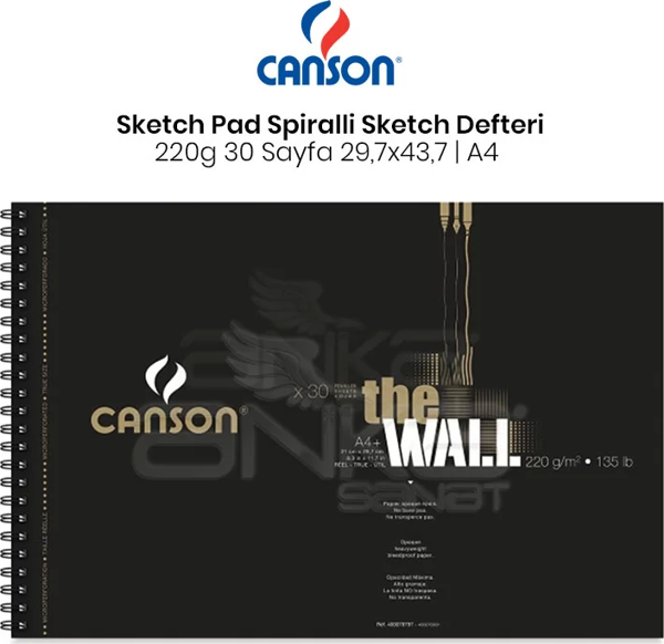 Canson The Wall Albüm 220g 30 Yaprak - Image 1