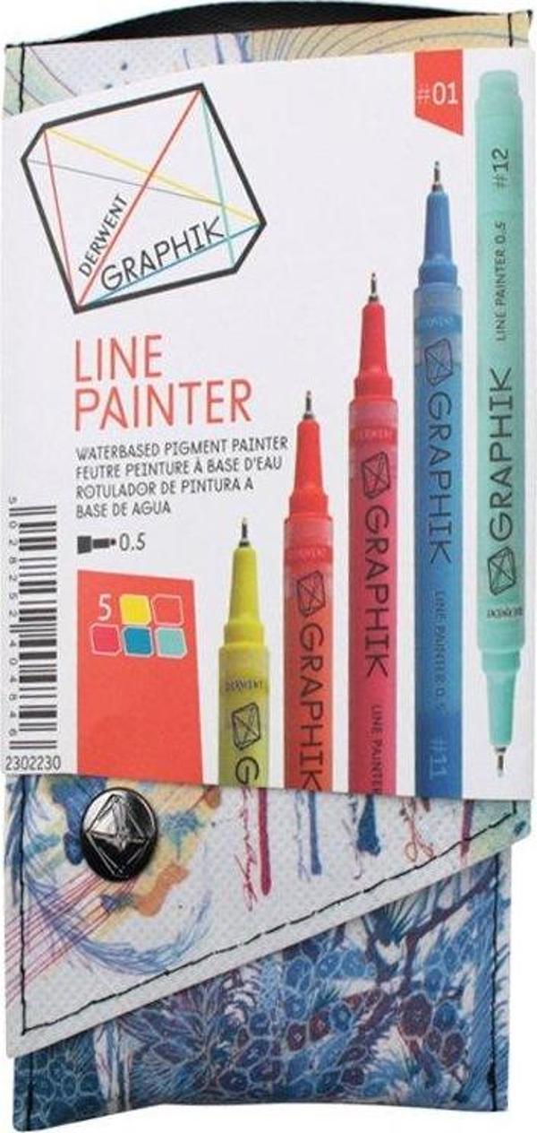 Derwent Graphik Line Maker 5li Set No:01 Kod:2302230 - Image 1
