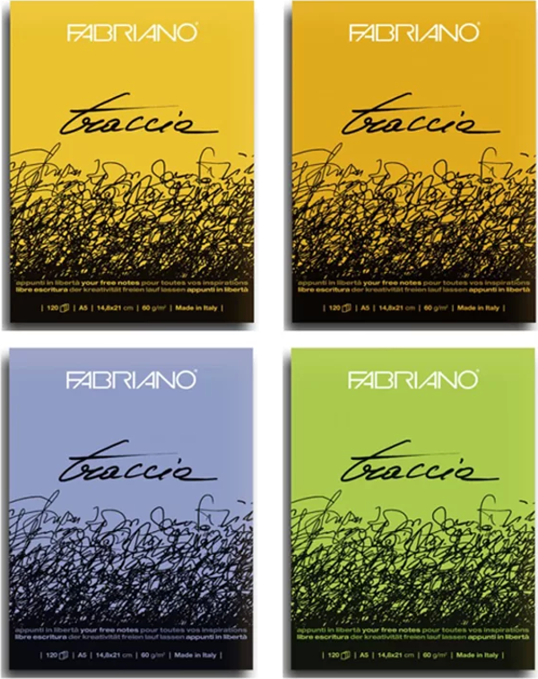Fabriano Traccia 60g 120 Yaprak A6 Blok - Image 1