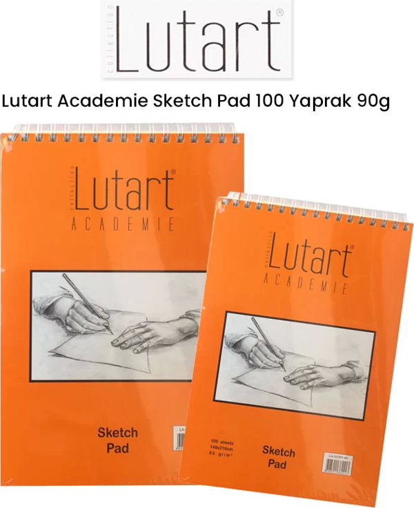 Lutart Academie Sketch Pad 100 Yaprak 90g - Image 1