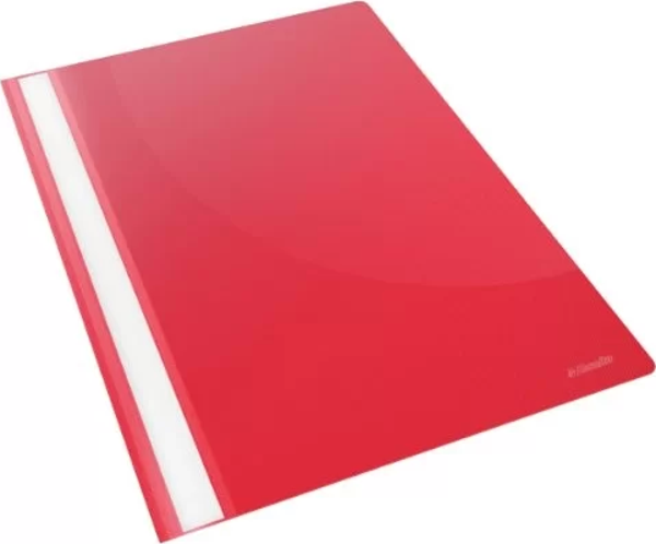 Esselte 4199 Kırmızı Plastik Telli Dosya (50 li Paket) - Image 1