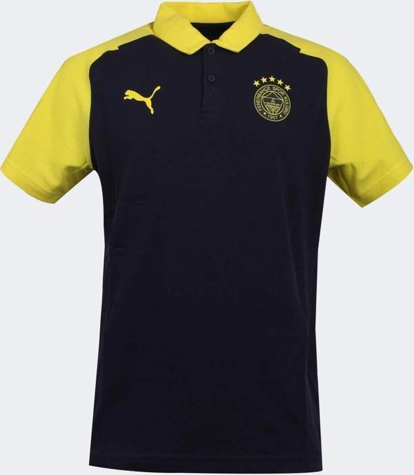 Fenerbahçe Orijinal A Takım Hoca Sarı Laci Polo Yaka T-Shirt - Image 1