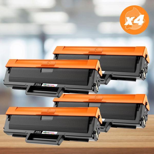 Hp 106A / W1106A Muadil Toner 4'lü Avantaj Paket - Çipli  / 107A / 107W / MFP 135W / MFP 137fnw - Image 1