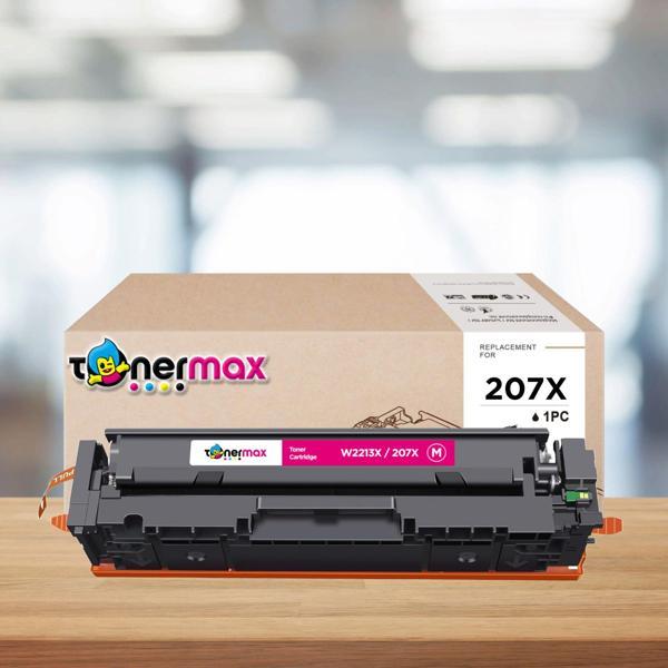 Hp 207X - W2213X Muadil Toner Kırmızı- Çipli / Hp Color LaserJet Pro M255dw / M255nw /M282nw /M283cdw /M283fdn /M283fdw - Image 1