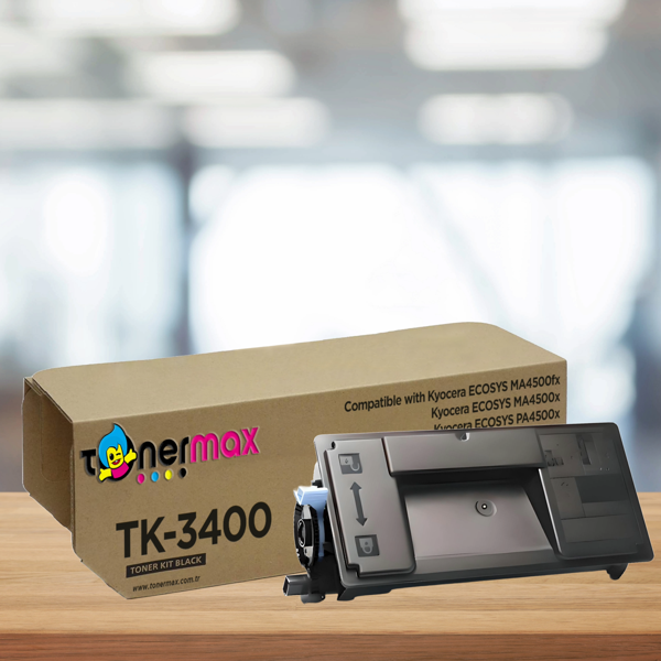 Kyocera TK-3400 Muadil Toner / ECOSYS MA4500fx / ECOSYS MA4500x / PA4500x - Image 1