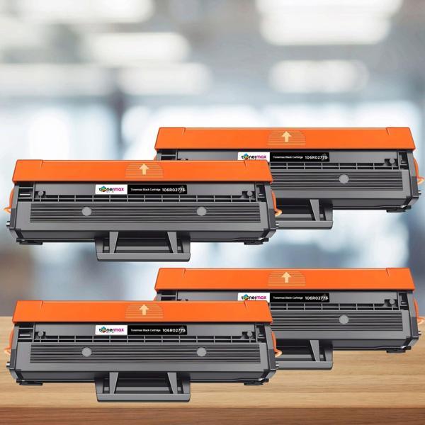 Xerox Phaser 3020 / 3025 Muadil Toner 4'lü Avantaj Paket - Image 1
