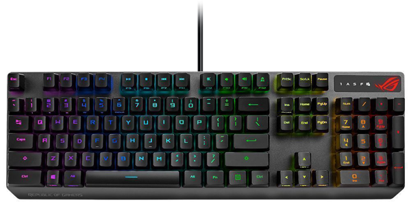 Asus Rog Strix Scope Rx Red Switch Ip57 Su Geçirmez Toza Dayanıklı Tr Optik Mekanik Gaming Klavye - Image 1
