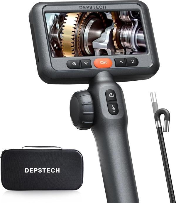 Depstech 210° İki Yönlü Eklemli Endeskop 6mm - 1.5m Kablo - Image 1
