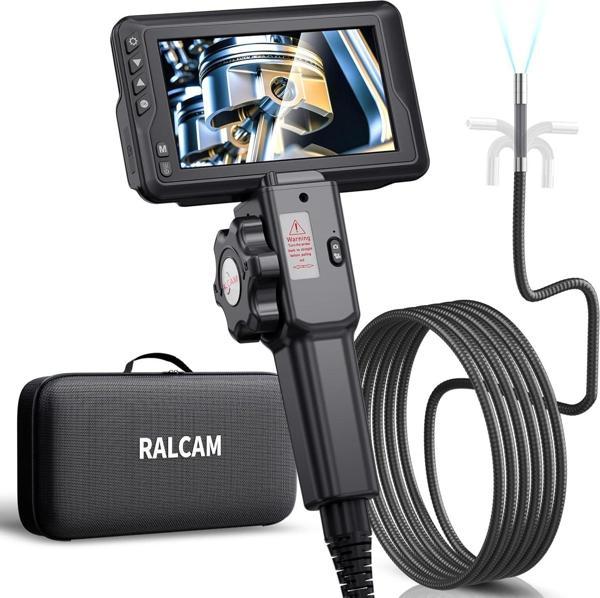 Ralcam 2 Yönlü 180 Derece Eklemli Endoskop Kamerası 8.5mm - 2m Kablo - Image 1