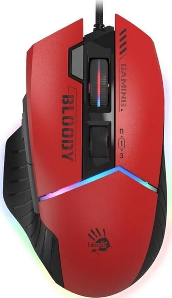 A4-Tech Bloody W95 MAX SPOR.RED 12KCPI OPT.RGB-UC3 - Image 1