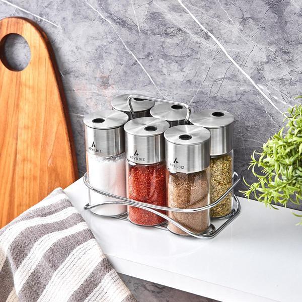 Aryıldız Timeless 7 Parça Baharat Seti 130 ml - Image 1