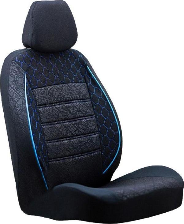 SMRAUTOACCESSORY Fiat Scudo Oto Koltuk Kilifi Go Model Siyah Renk - Image 1