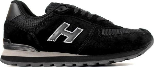 Hammer Jack Peru 46-47-48 Numara Hakiki Deri Siyah Suede Erkek Ayakkabı 102 19250-M - Image 1