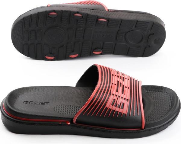 Gezer Erkek Rahat Taban Lüx Banyo Balkon Havuz Plaj Terlik Kırmızı - Image 1