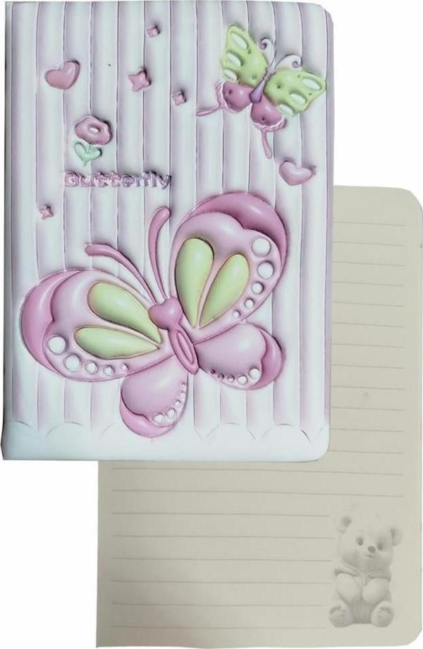Kabartmalı Not Defteri 1 Adet 96 Yaprak Çizgili Sukuşi Hatıra Defteri Squishy Kız Modeli Hatıra Anı Defteri 13x18 cm - Image 1