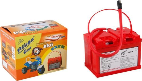 Pilsan Orjinal 12Volt 12 Amper Akü  Çocuk Akülü Araba Akü - Image 1