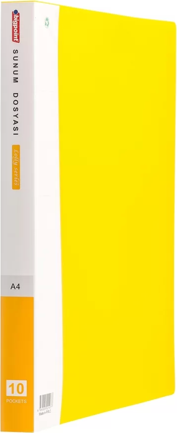 Bigpoint Lolly Serisi Sunum Dosyası 10'lu Sarı - Image 1