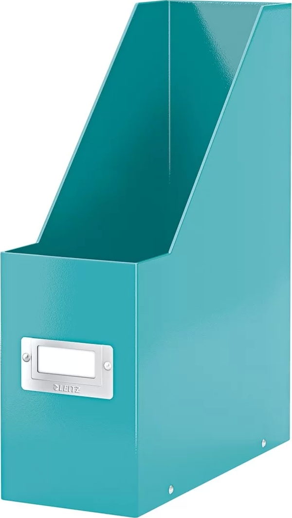 Leitz 6047 Magazinlik Kutu Klasör WOW Metalik Buz Mavisi - Image 1