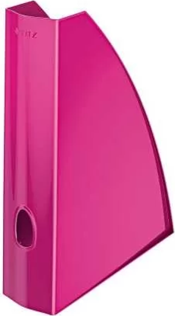 Leitz 5277 WOW Metalik Pembe Plastik Magazinlik - Image 1