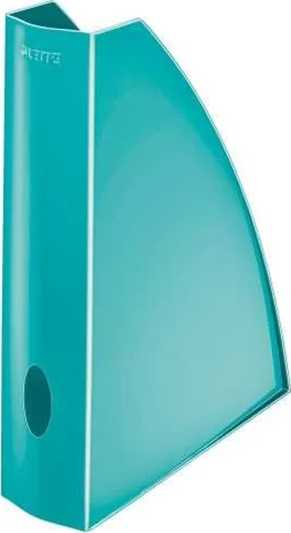 Leitz 5277 WOW Metalik Buz Mavisi Plastik Magazinlik - Image 1