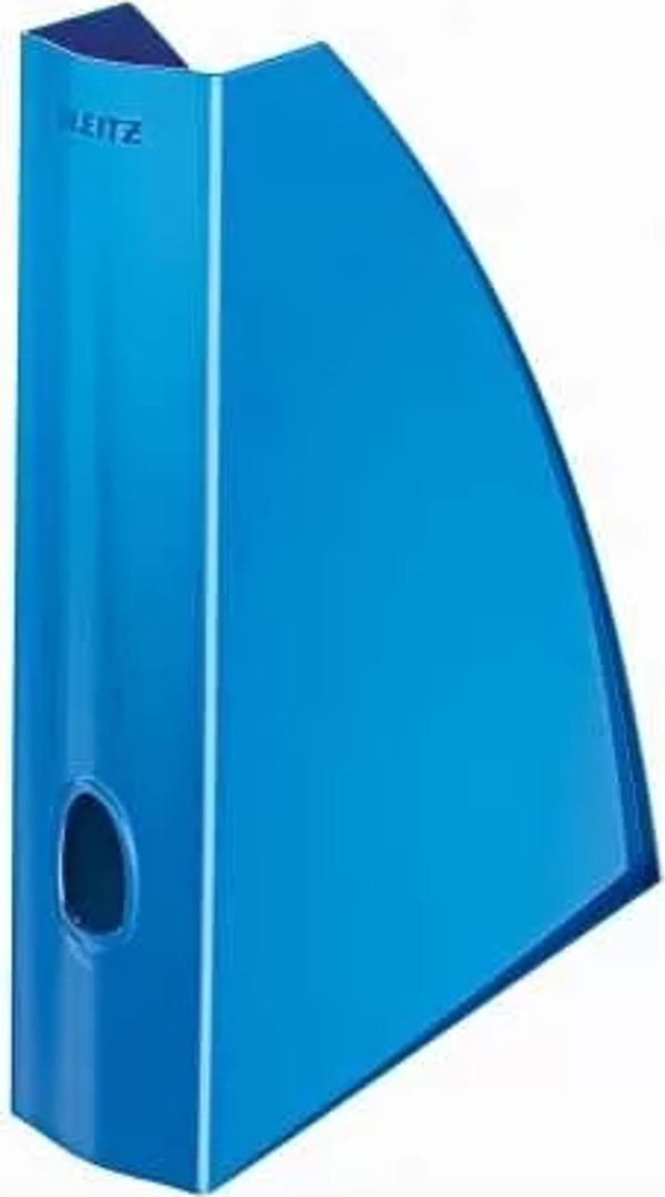 Leitz 5277 WOW Metalik Mavi Plastik Magazinlik - Image 1