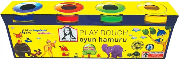 Südor Oyun Hamuru 4x120g SD244 - Image 1