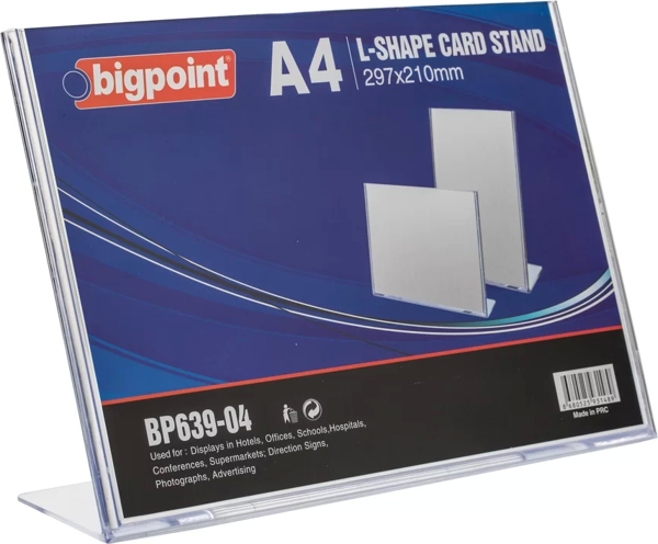 Bigpoint Kart Standı Yatay A4 - Image 1