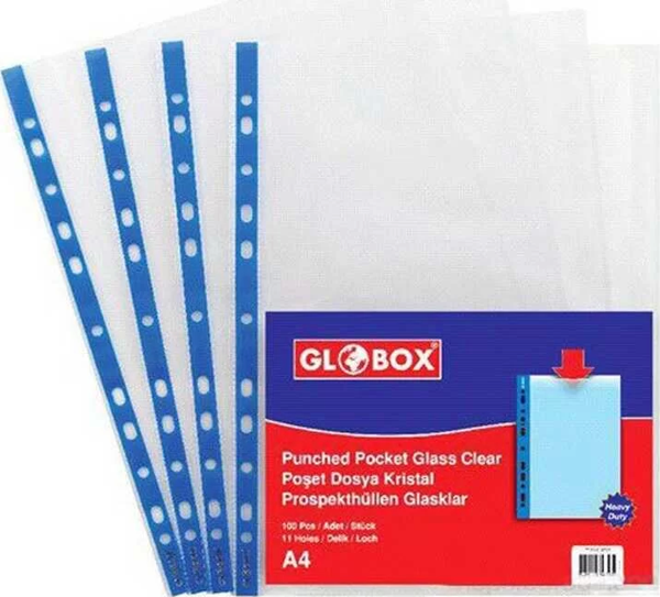 Globox Cristal Poşet Dosya 100'lü - Image 1