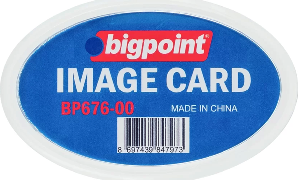 Bigpoint Akrilik İsimlik Oval Şeffaf - Image 1